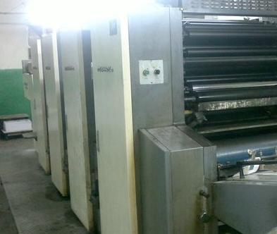 云南印刷廠經營轉向 閑置景德鎮4660E四開四色印刷機高效處理方案